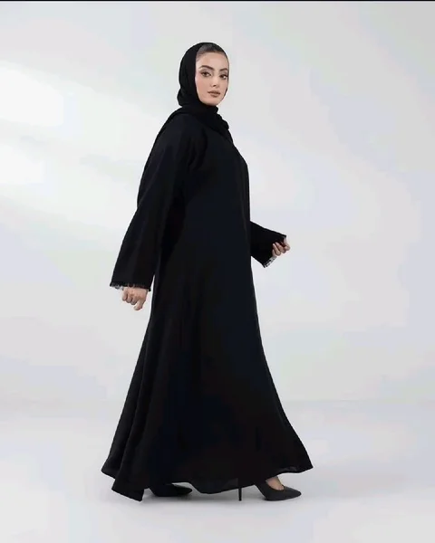 Cashmere Blend Hijab in Mocha, styled wrap