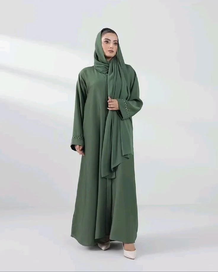 Pure Silk Hijab in Champagne, styled wrap