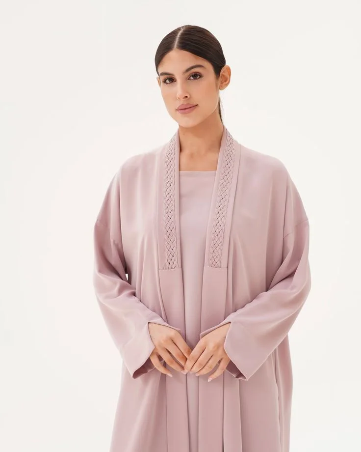 Classic Kurta Set in Indigo, styled detail